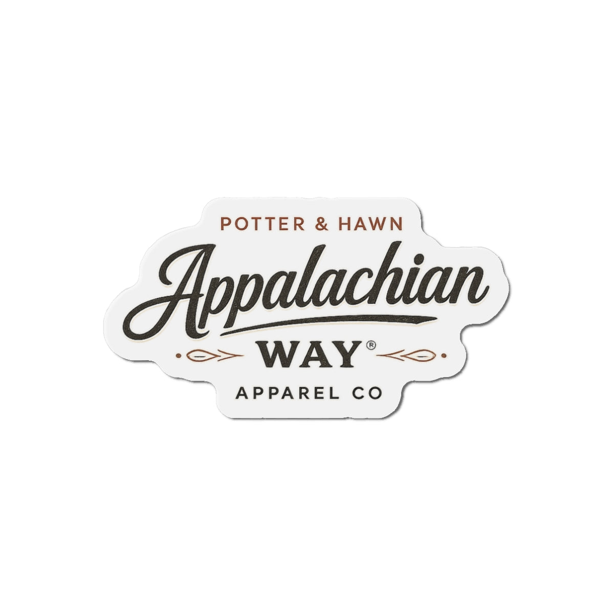 Appalachian Way Die-Cut Magnet