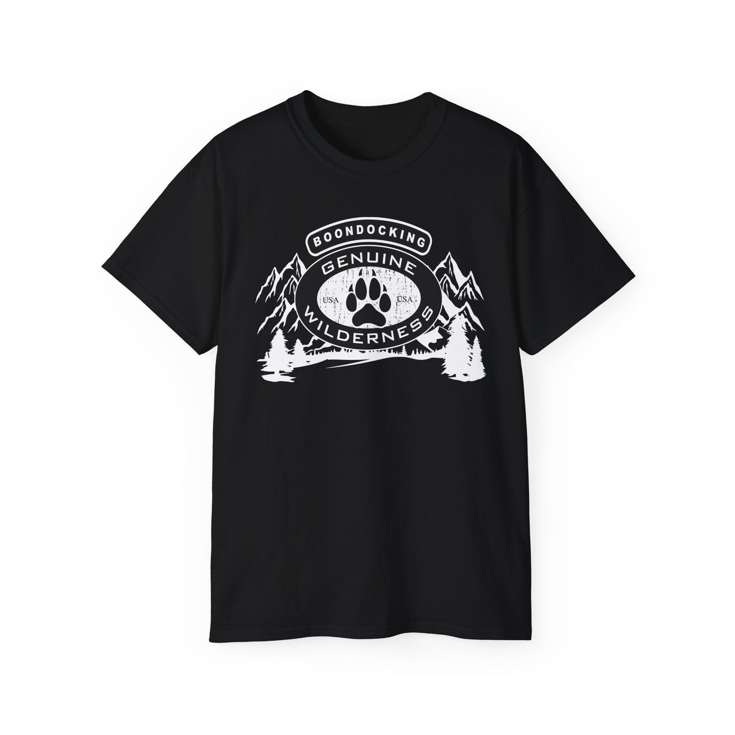 Genuine Wilderness Paw Logo T-Shirt