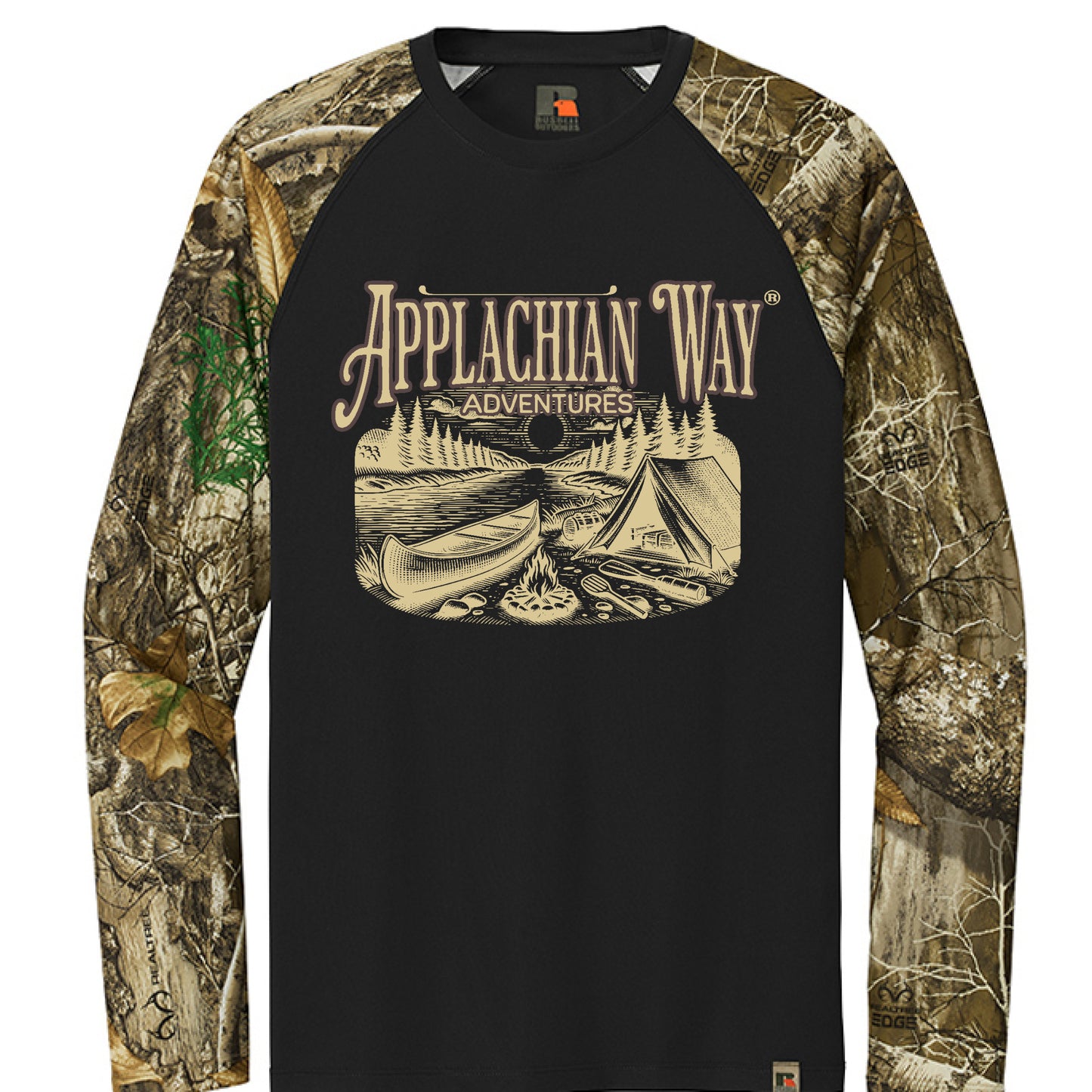 Black/ Realtree Edge - FRONT